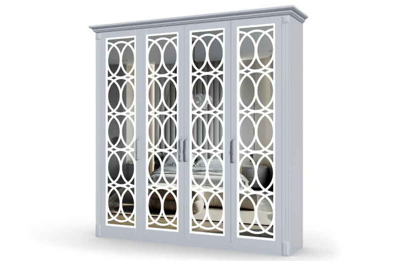 Шкаф 4-створчатый Микс 7